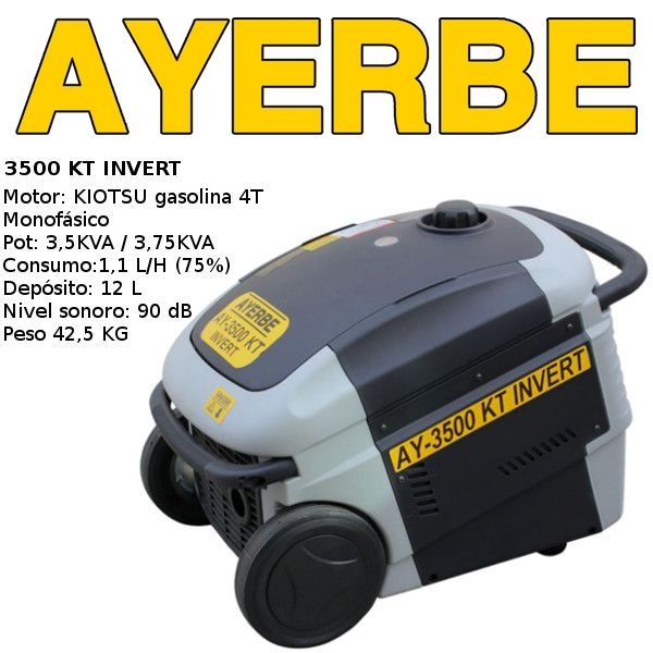 Generador inverter Ayerbe 3500 KT Invert