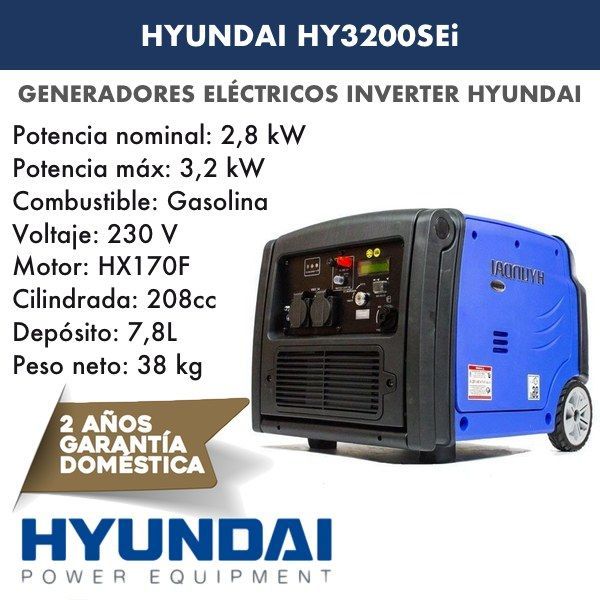 Generadores-Inverter-HY3200SEi-Hyundai-gasolina-